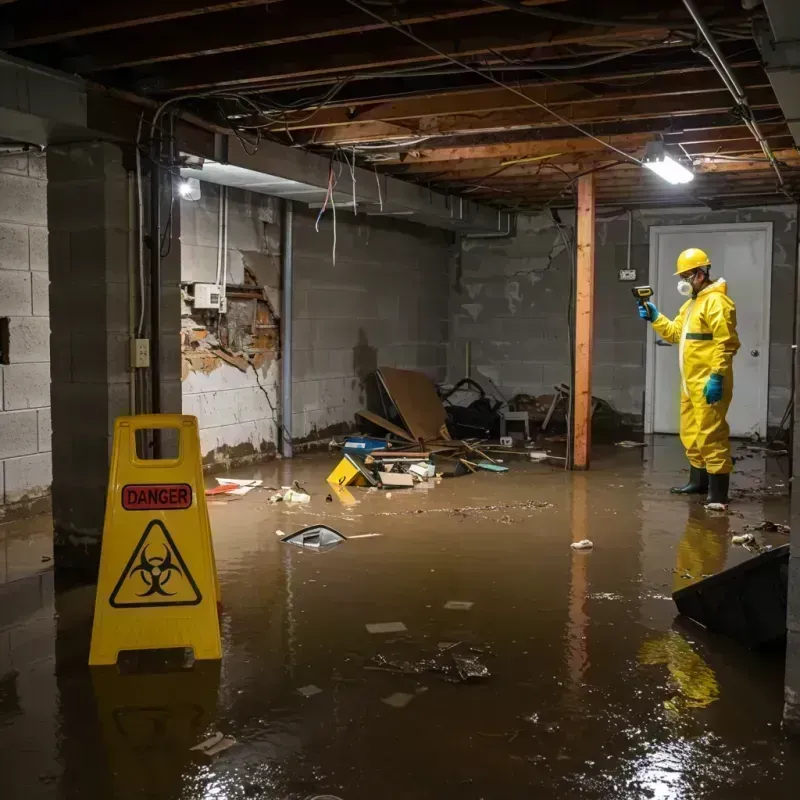 Flooded Basement Electrical Hazard in Frisco, CO Property